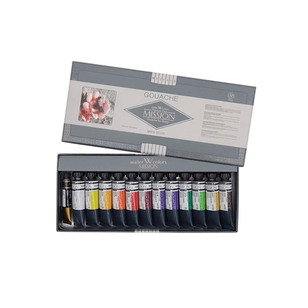 สีน้ำ Mijello Titanium ขนาด 15ml 12สี_2